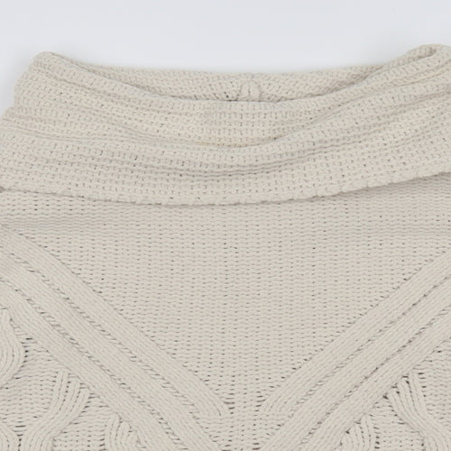 Matalan Womens Beige   Pullover Jumper Size L