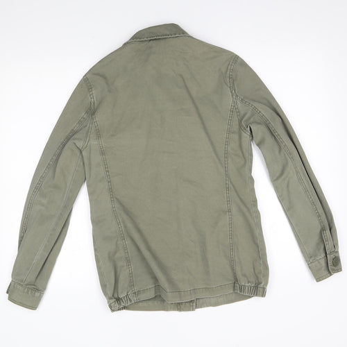atmospjhere Womens Green  Denim Jacket