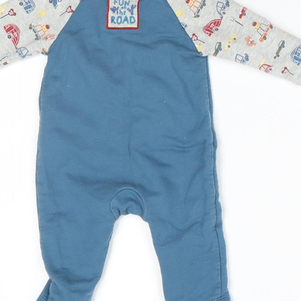 disney store Baby Blue   Babygrow One-Piece Size 3-6 Months