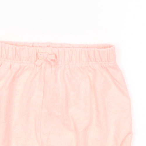 George Girls Pink    Trousers Size 0-3 Months