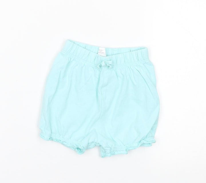 George Girls Blue    Trousers Size 0-3 Months  - shorts