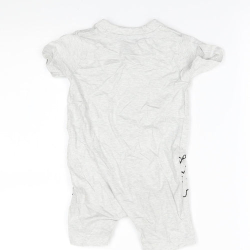 George Baby Grey   Babygrow One-Piece Size 12-18 Months