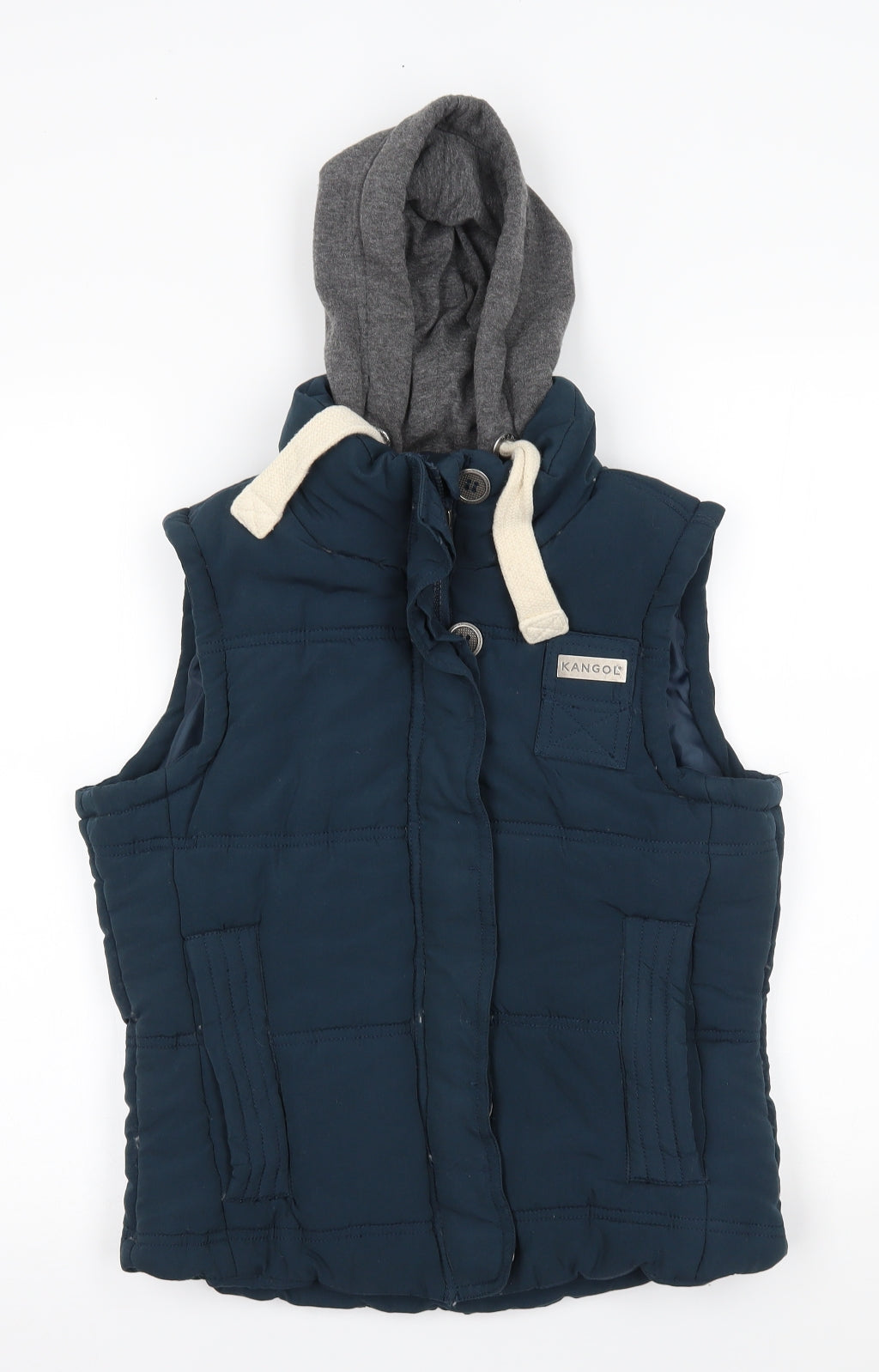 Kangol Womens Blue   Gilet Coat Size 10  - puffer jacket