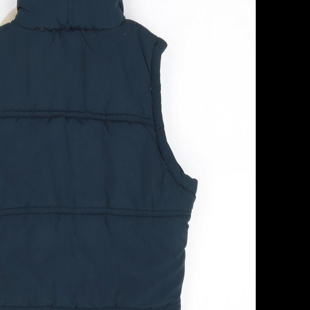 Kangol Womens Blue   Gilet Coat Size 10  - puffer jacket