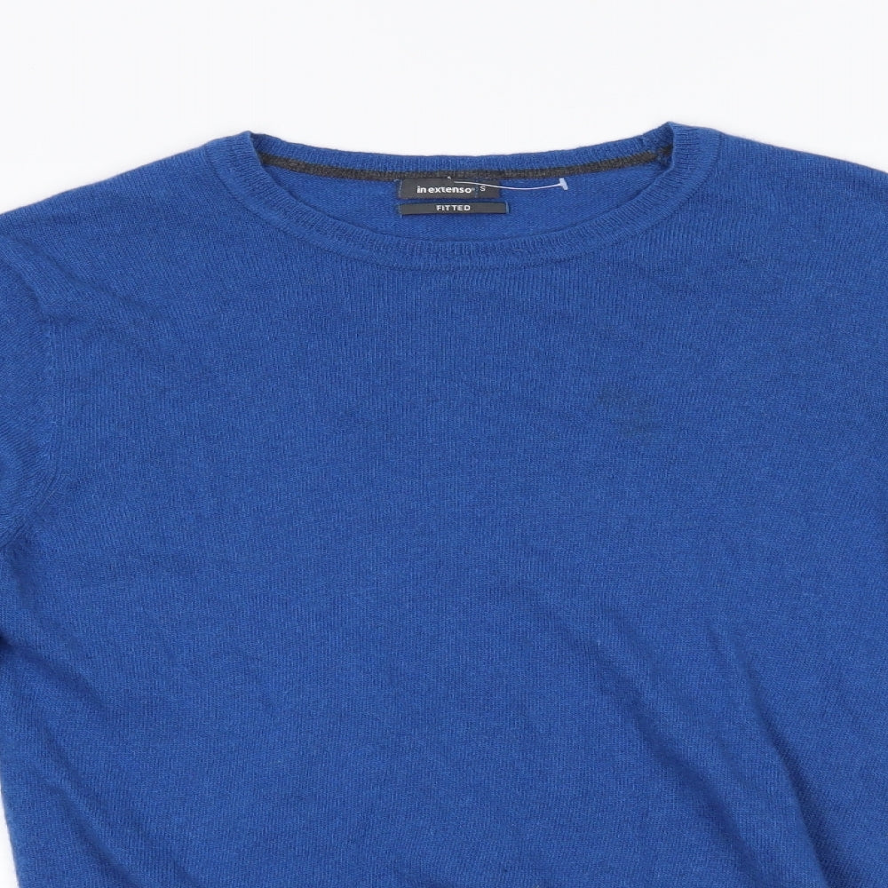 in extenso Mens Blue   Pullover Jumper Size S