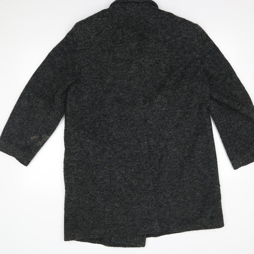 Berkertex Womens Grey   Pea Coat Coat Size 12