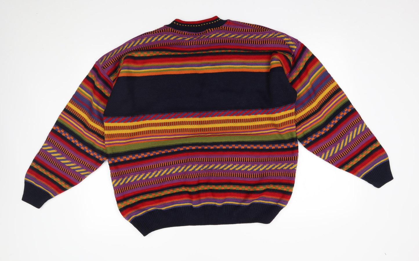sweater shop Womens Multicoloured Striped   Sweatshirt Size 20