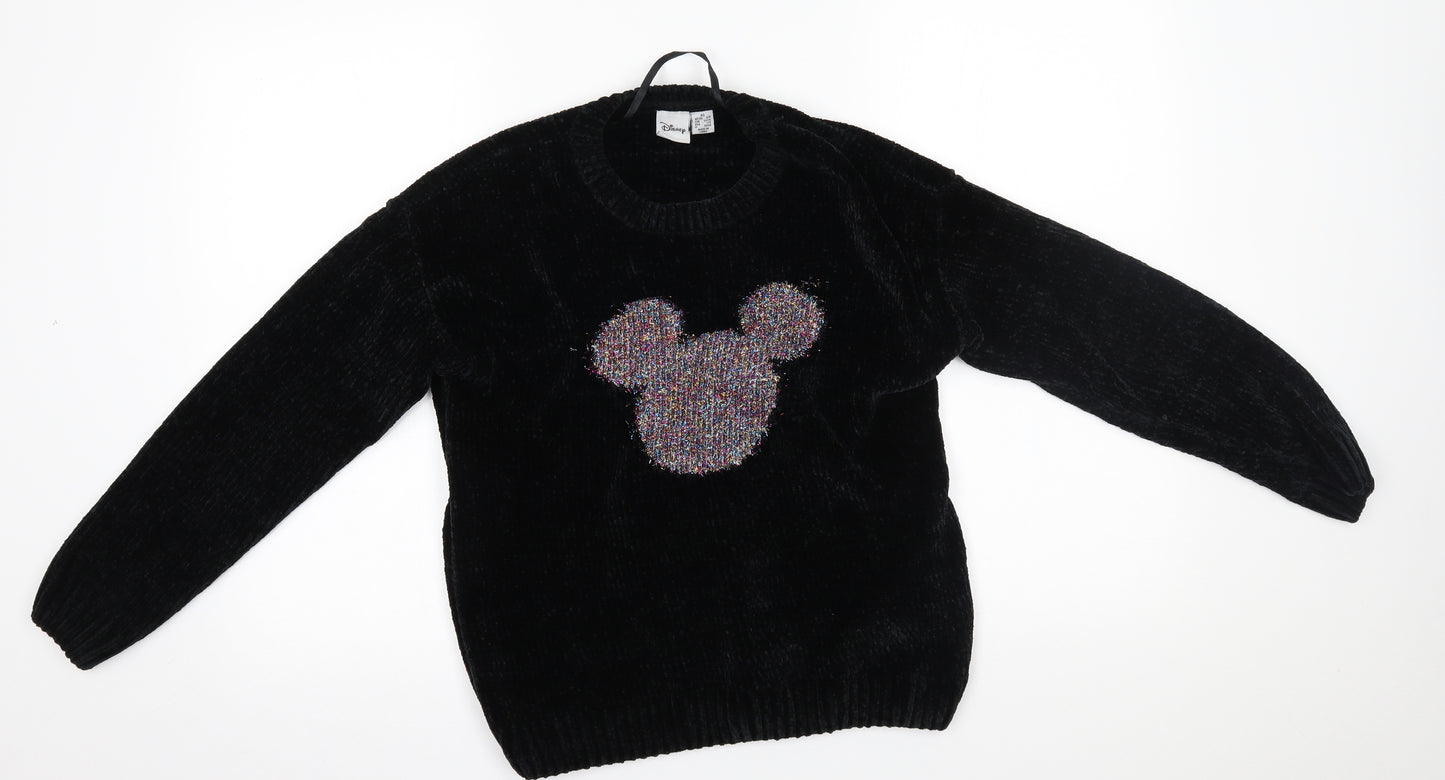 Primark Womens Black   Pullover Jumper Size XS