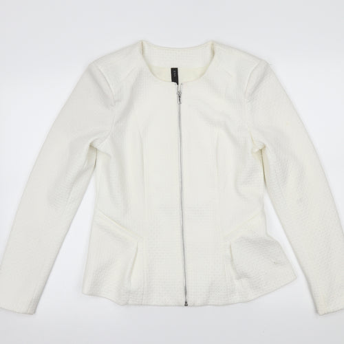 yas Womens White   Jacket  Size 10