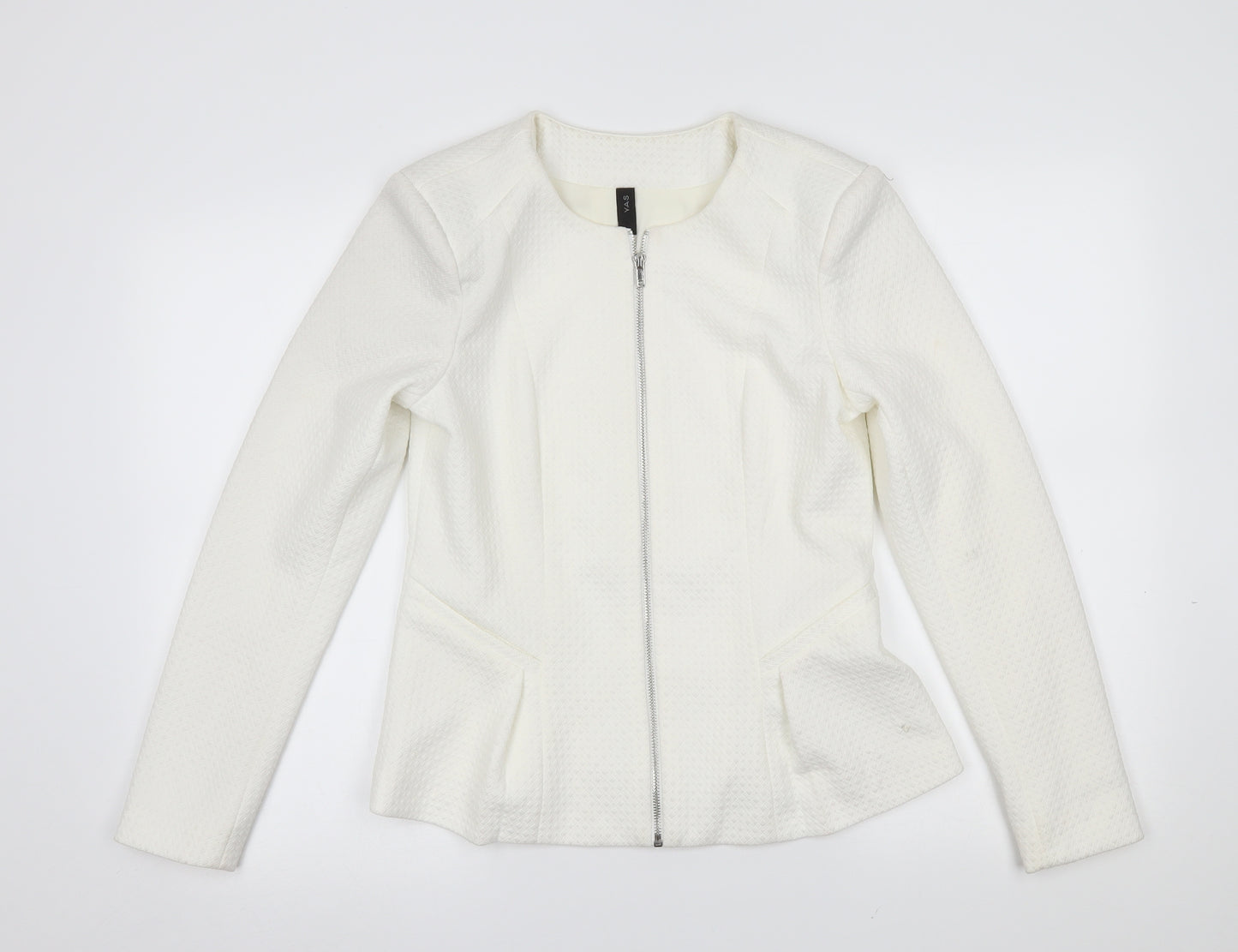 yas Womens White   Jacket  Size 10