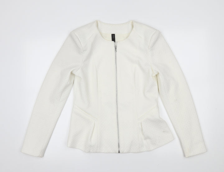 yas Womens White   Jacket  Size 10