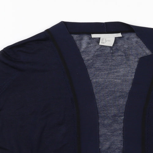 H&M Womens Blue   Cardigan Jumper Size 6