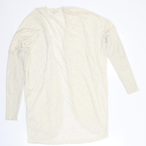 Warehouse Womens Ivory   Cardigan Jumper Size M  - Longline Cardigan
