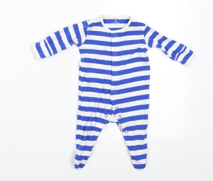 NEXT Boys Blue Striped   One-Piece Size 0-3 Months