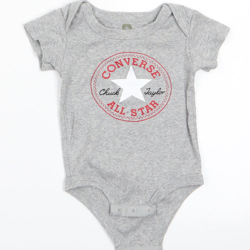 Convers Boys Grey   Romper One-Piece   - Converse All Star
