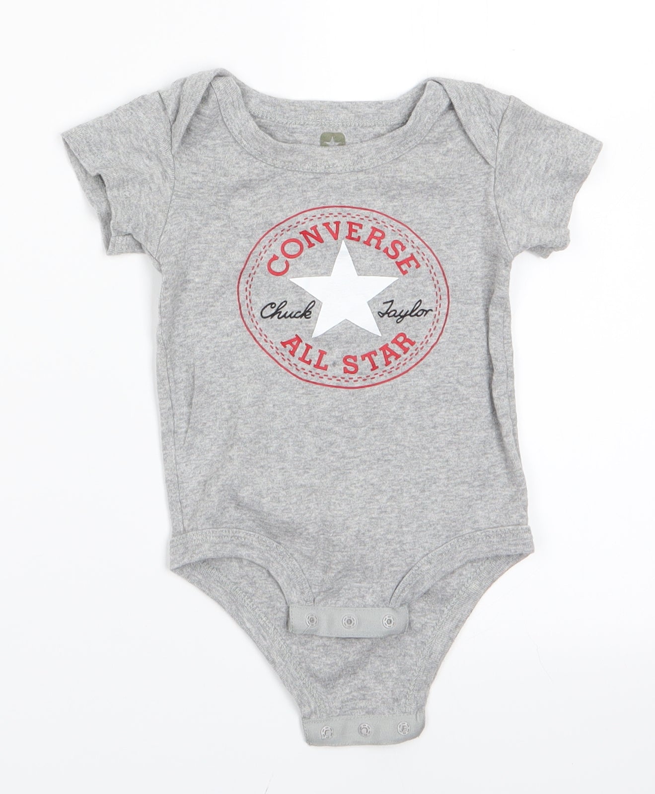 Convers Boys Grey   Romper One-Piece   - Converse All Star