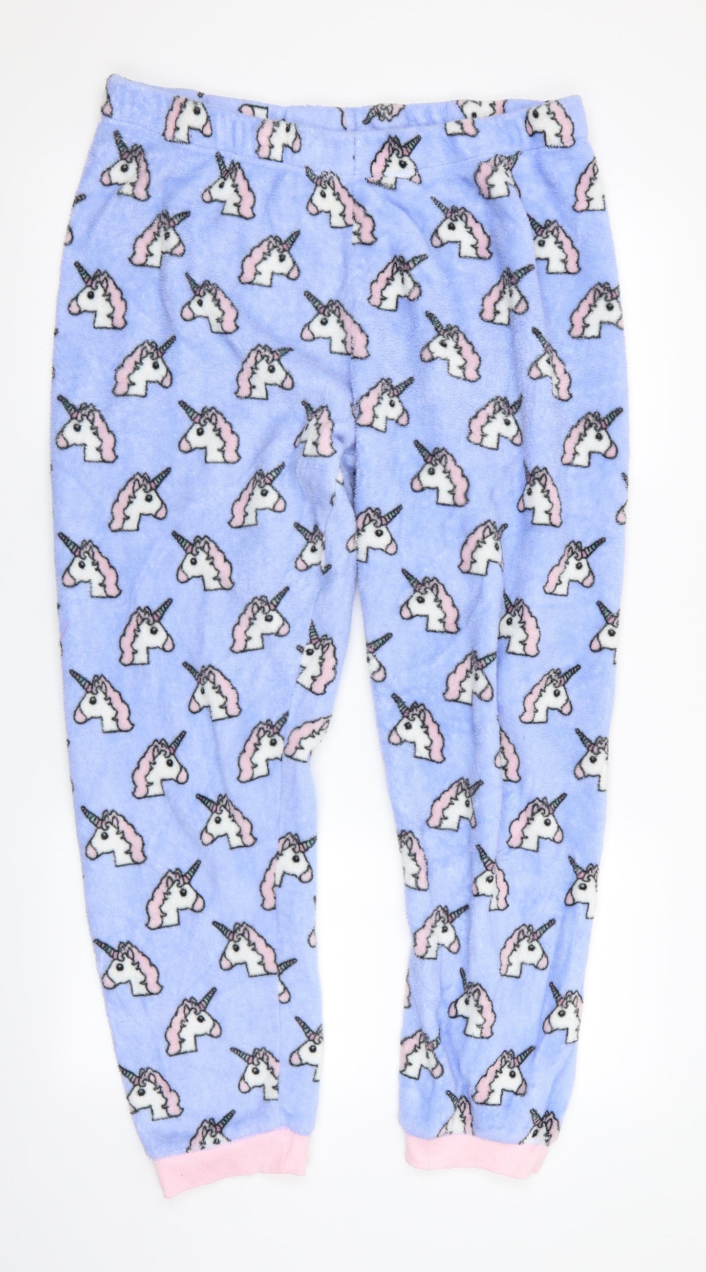 Love to Lounge Womens Purple Animal Print   Pyjama Pants Size XL  - Unicorns