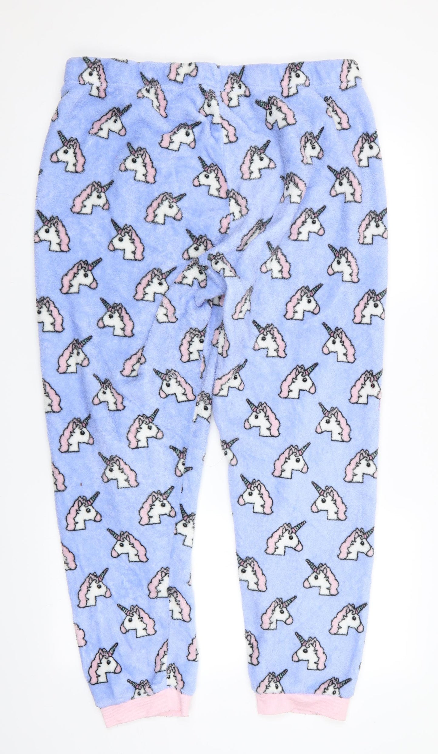 Love to Lounge Womens Purple Animal Print   Pyjama Pants Size XL  - Unicorns