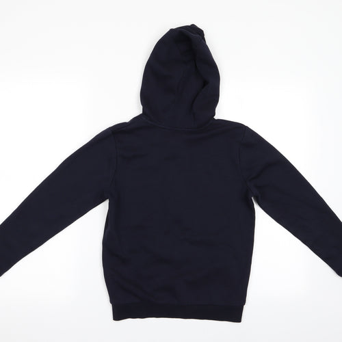 George Boys Blue   Full Zip Hoodie Size 9-10 Years