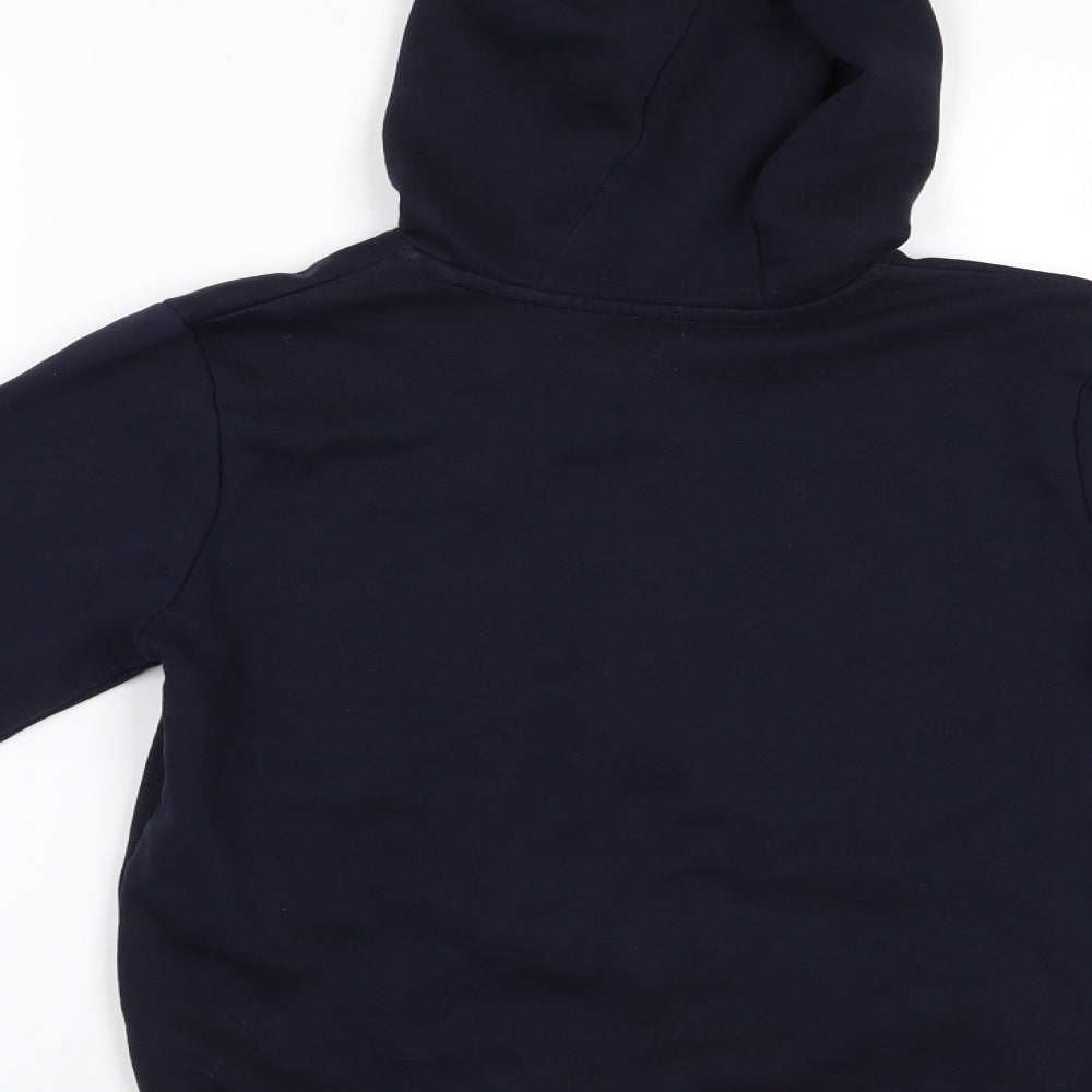 George Boys Blue   Full Zip Hoodie Size 9-10 Years