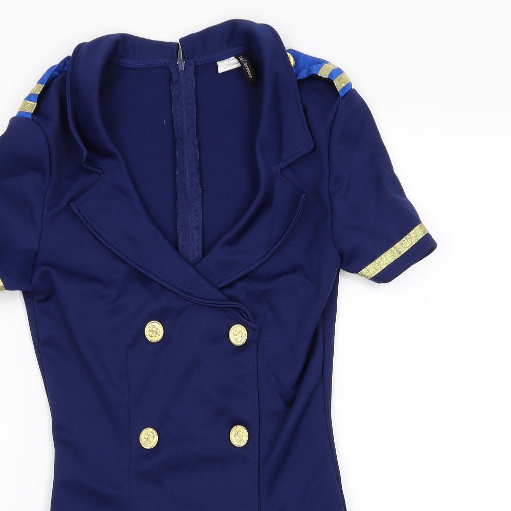 Leg of Avenue Womens Blue   Mini  Size XS