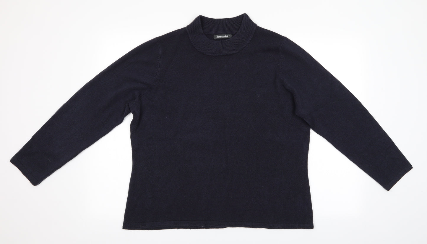 Bonmar Womens Blue   Pullover Jumper Size L