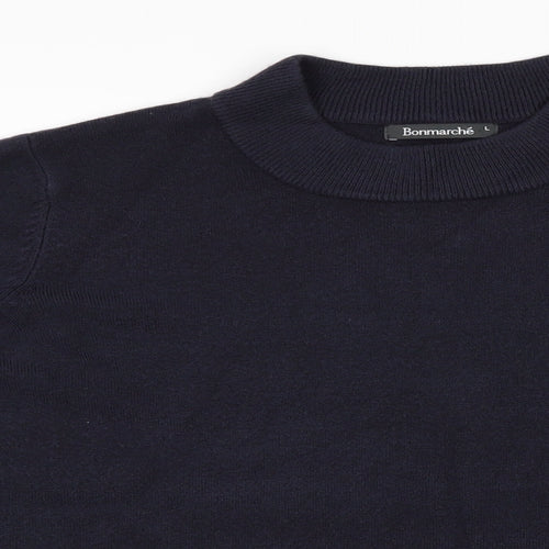 Bonmar Womens Blue   Pullover Jumper Size L