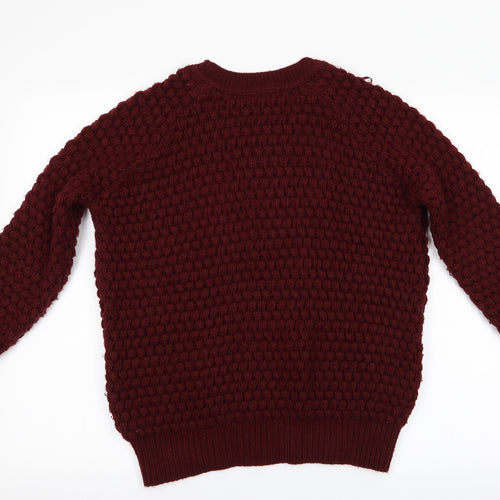 Topshop Womens Brown   Pullover Jumper Size 6