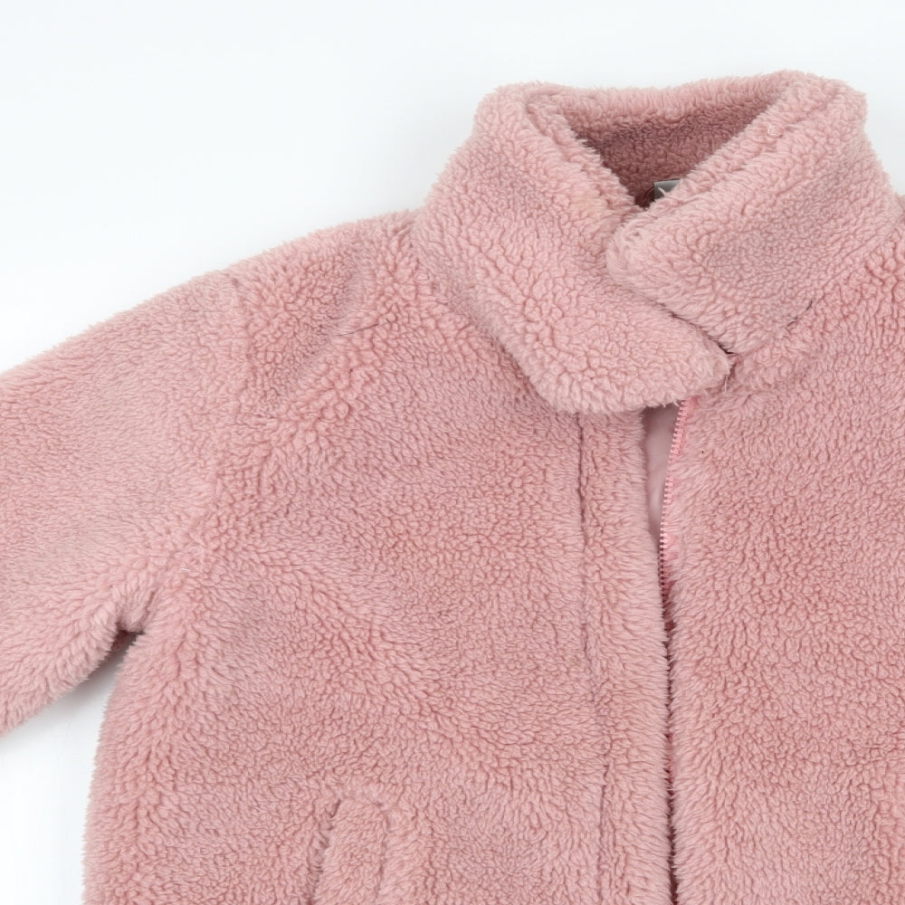 TU Girls Pink   Jacket Coat Size 11-12 Years