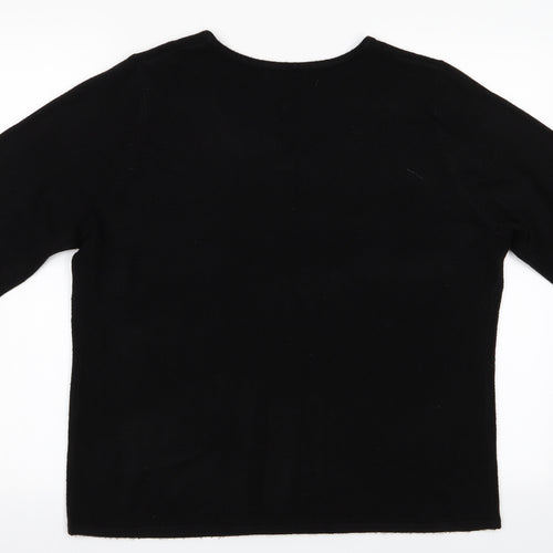 Bonmarché Womens Black   Pullover Jumper Size L