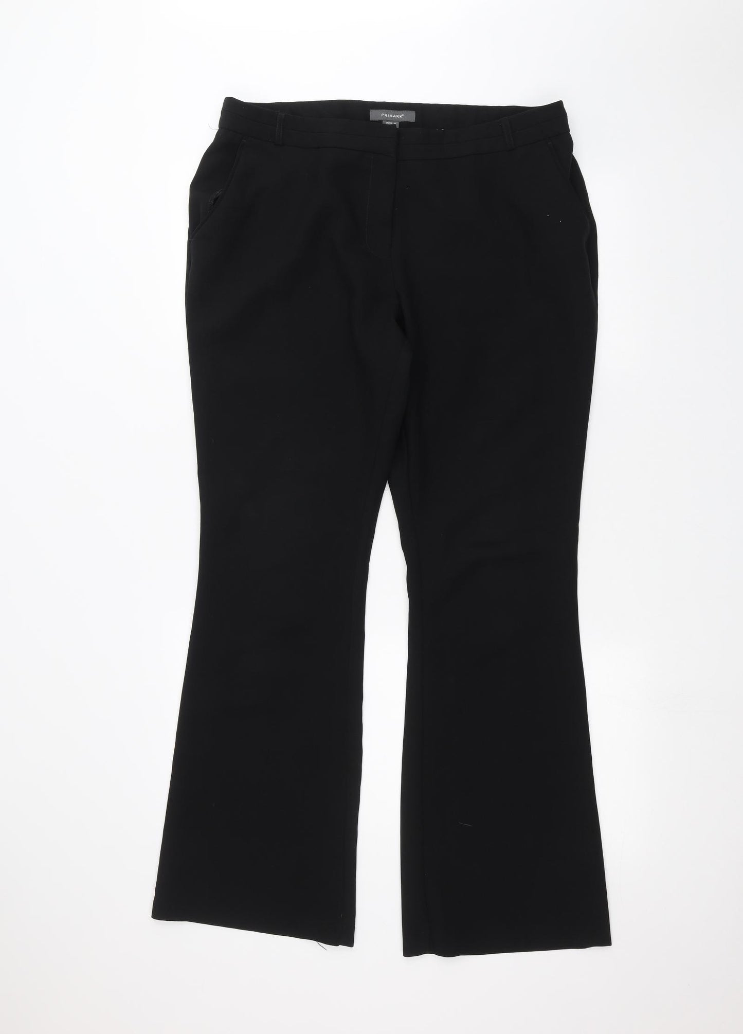 Primark Womens Black   Trousers  Size 16 L29 in