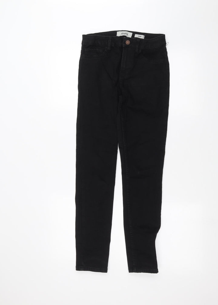 New Look Womens Black Skinny Jeans Size 8 L25 in