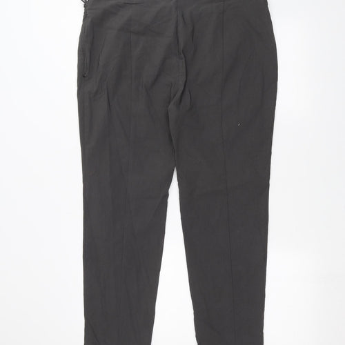 Biaggini Womens Grey   Trousers  Size 38 L26 in