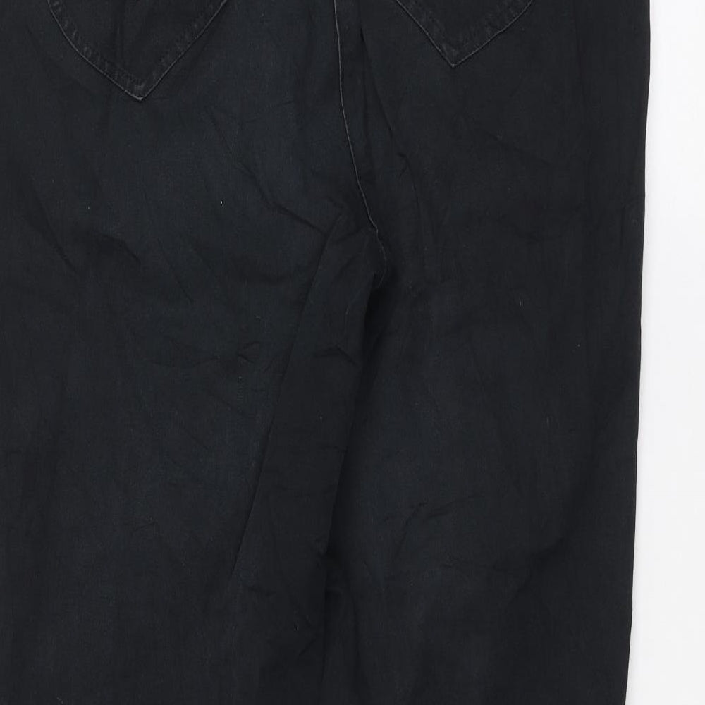 ZERRES Mens Black   Straight Jeans Size 34 in L29 in