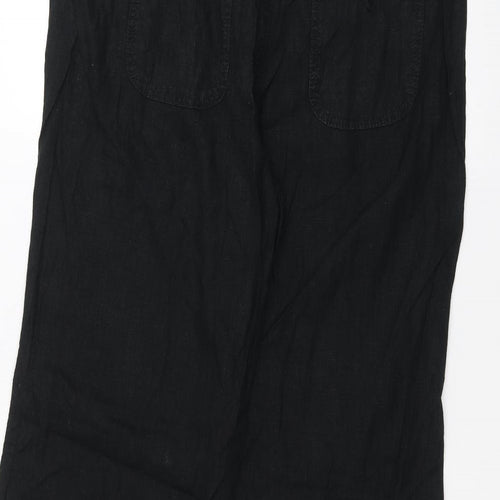 Preworn Womens Black   Trousers  Size 36 in L29 in