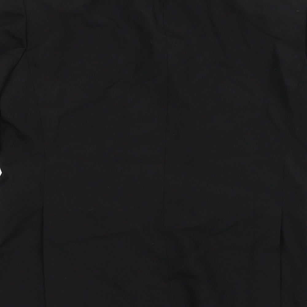 Preworn Mens Black   Jacket Suit Jacket Size 40