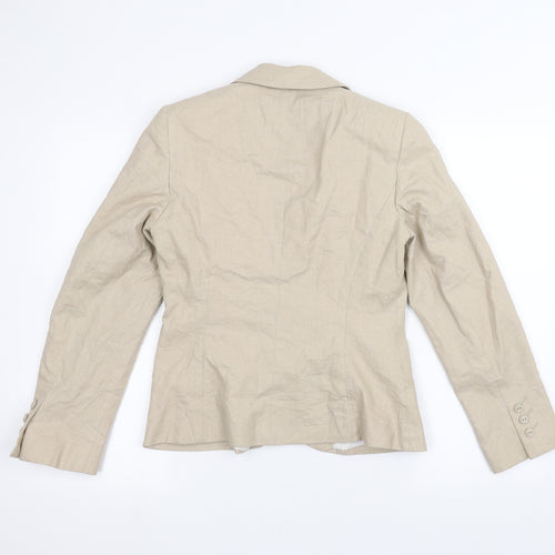 Marks and Spencer Womens Beige   Jacket  Size 10