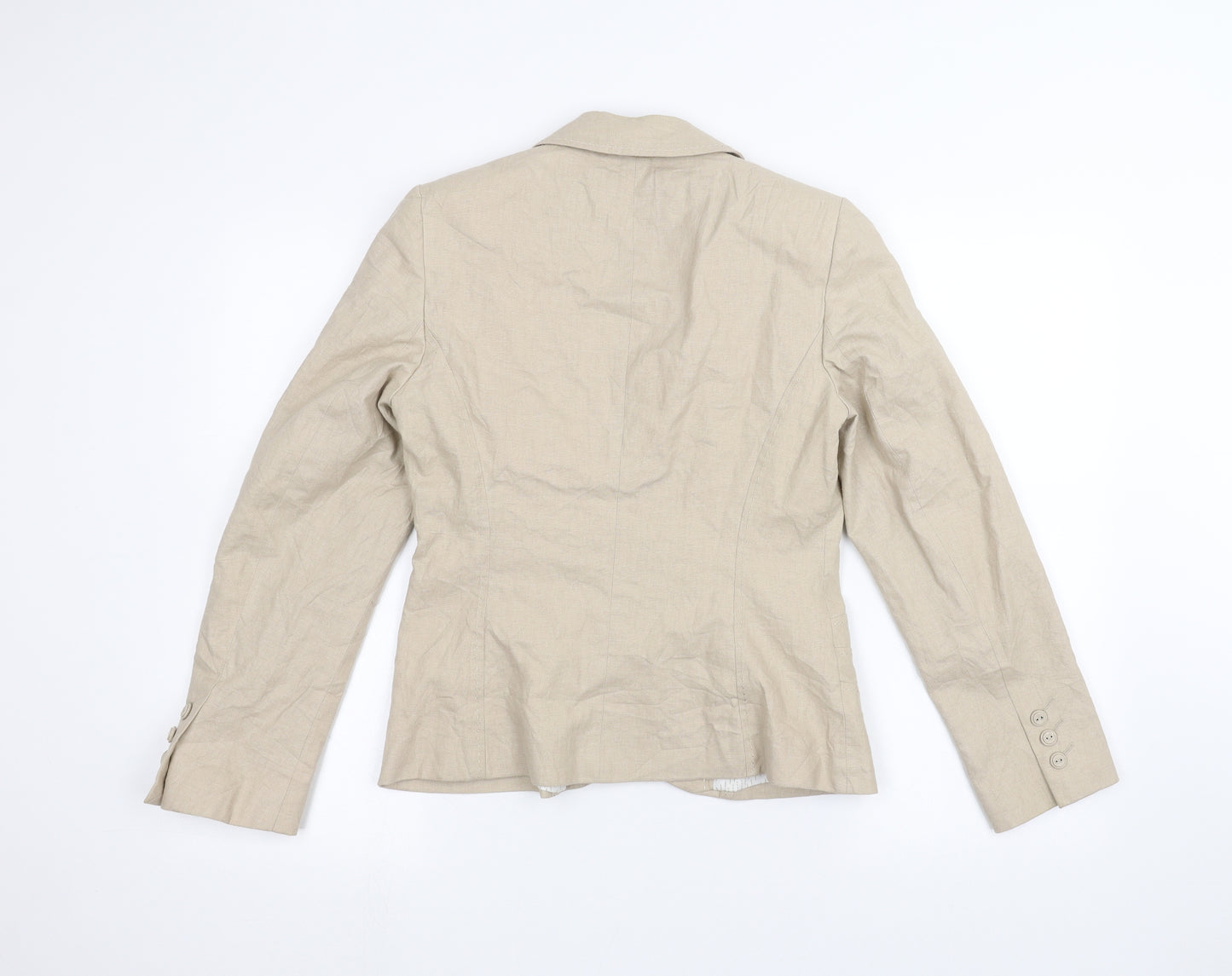 Marks and Spencer Womens Beige   Jacket  Size 10