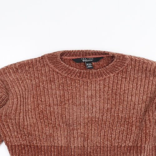 New Look Girls Brown   Pullover Jumper Size 12-13 Years