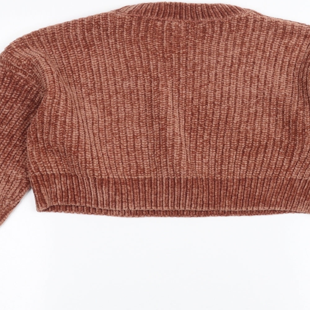 New Look Girls Brown   Pullover Jumper Size 12-13 Years