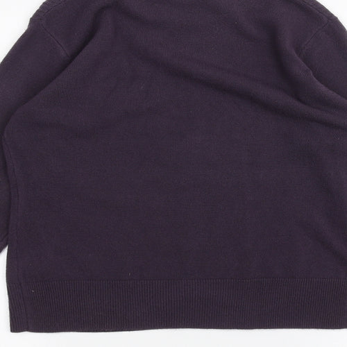 Klass Womens Purple   Pullover Jumper Size S