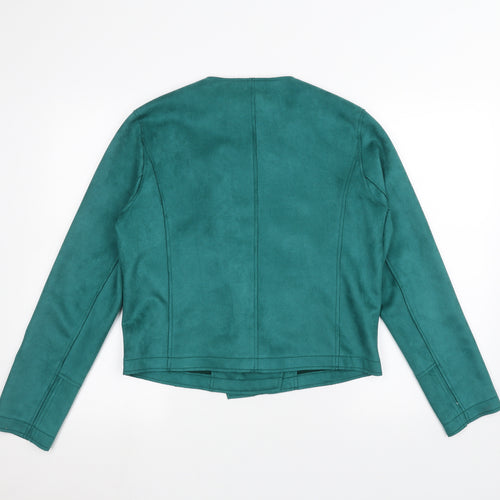 miss Womens Green   Jacket Coatigan Size 12