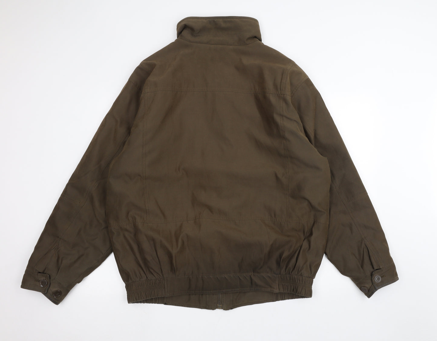 EWM Mens Brown   Pea Coat Coat Size L