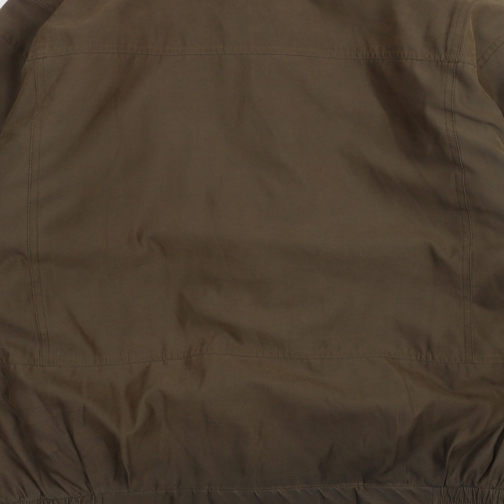 EWM Mens Brown   Pea Coat Coat Size L