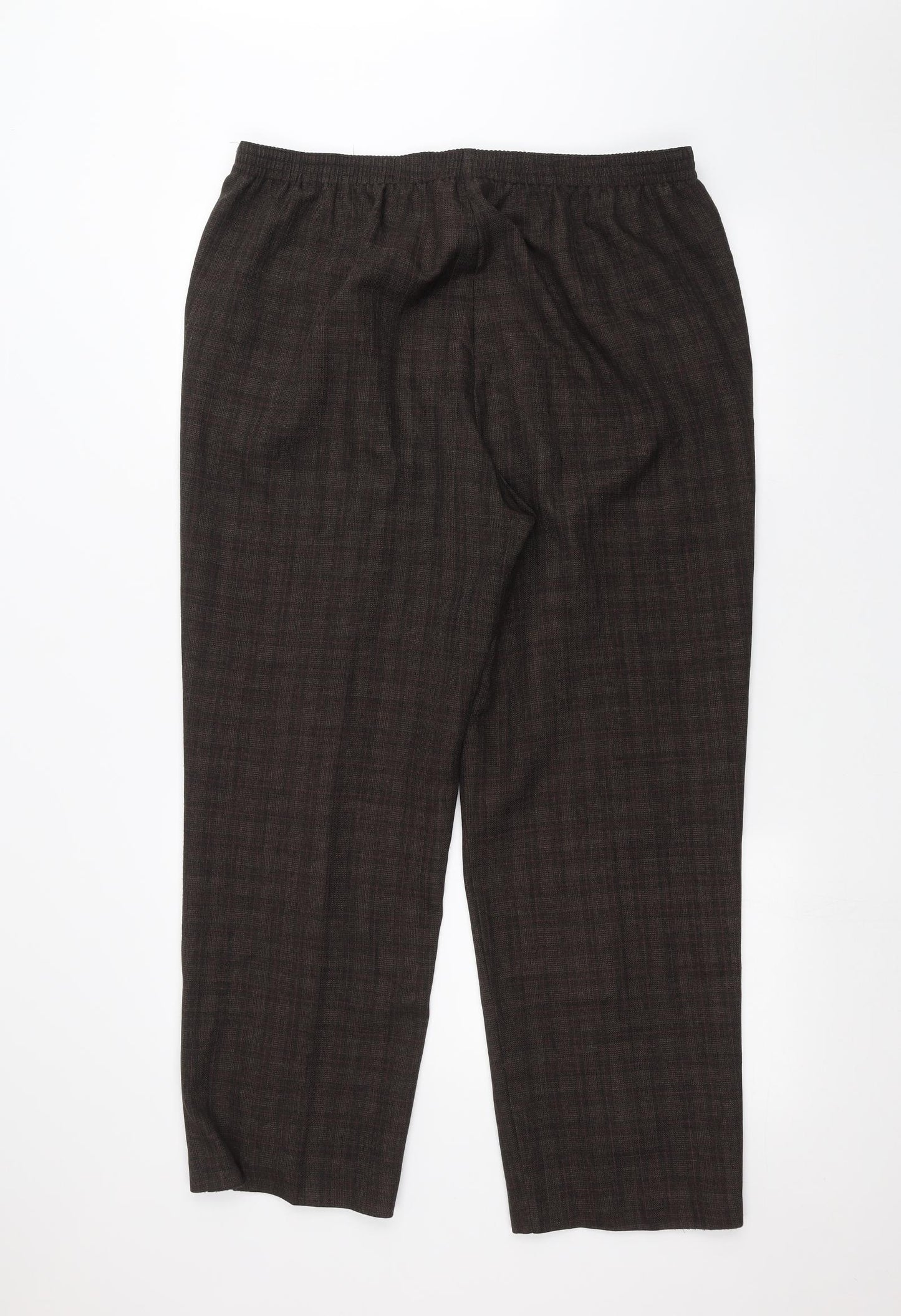 BM Womens Brown   Trousers  Size 16 L26 in