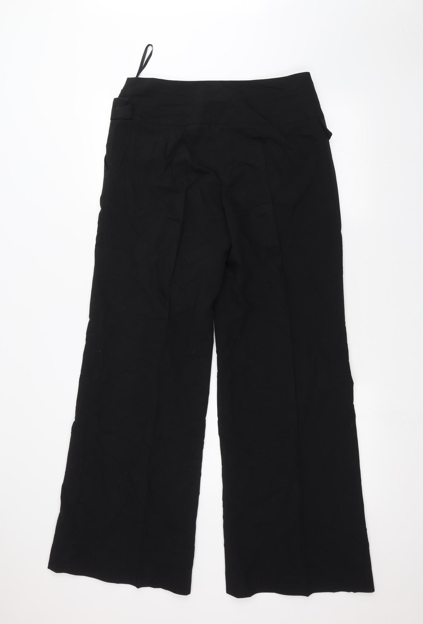 Star Womens Black   Trousers  Size 12 L26 in
