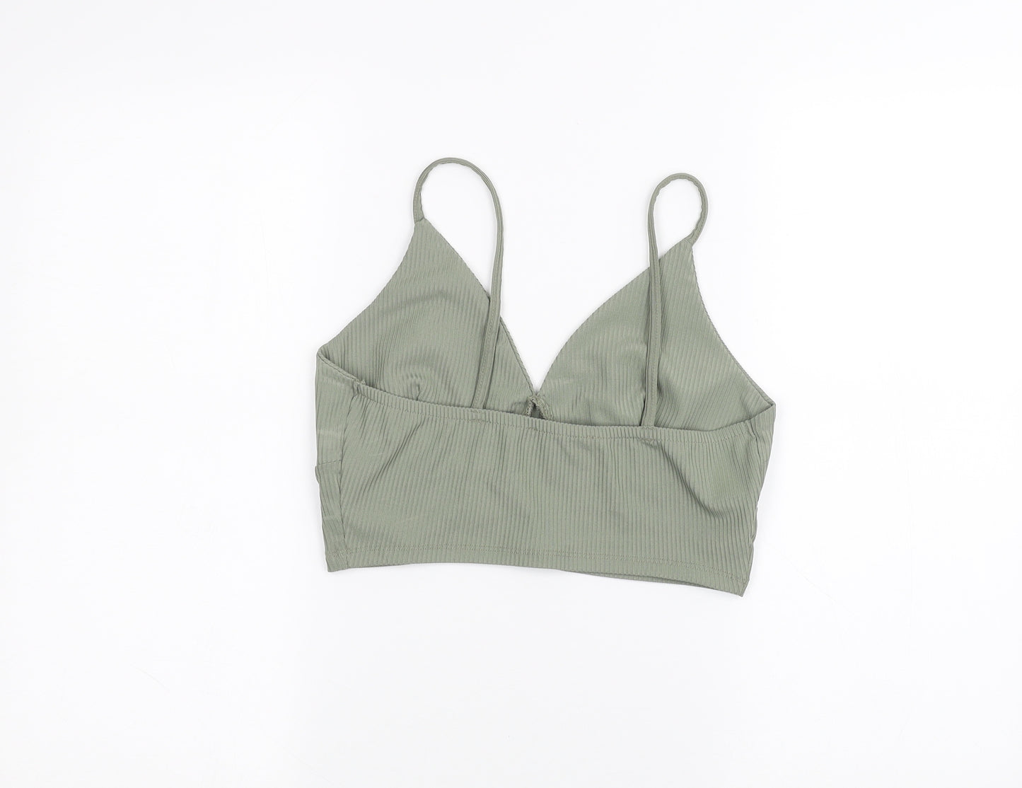 Primark Womens Green   Cropped Blouse Size S