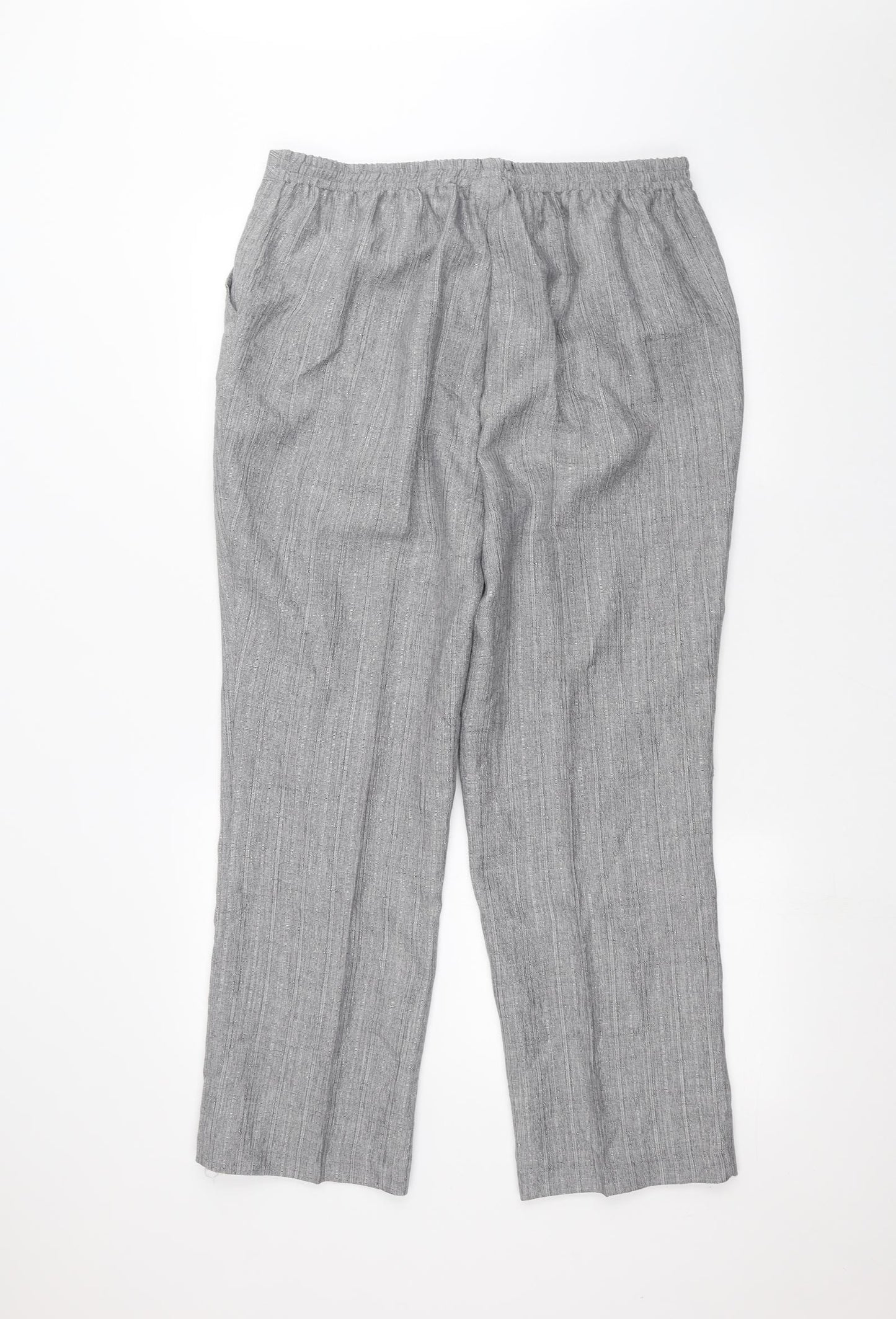 Damart Womens Grey   Trousers  Size 18 L27 in