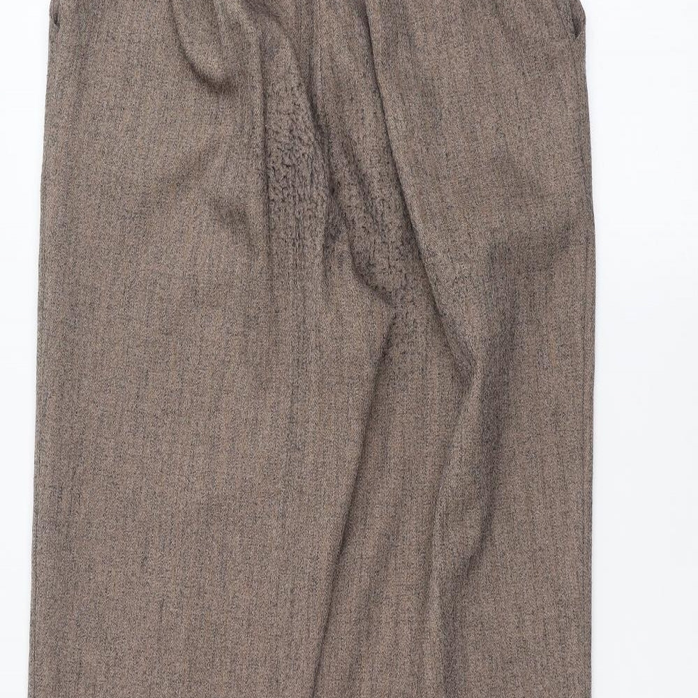 Preworn Womens Brown   Trousers  Size 30 in L26 in