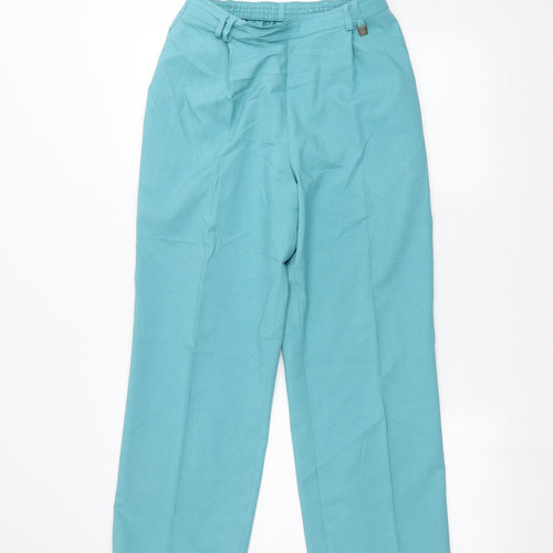 Marks and Spencer Womens Blue   Trousers  Size 10 L26 in